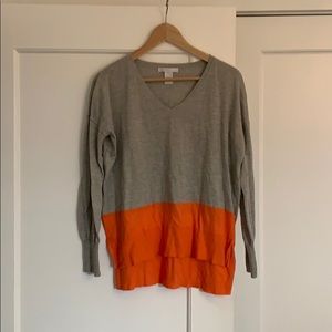 Two tone sweater